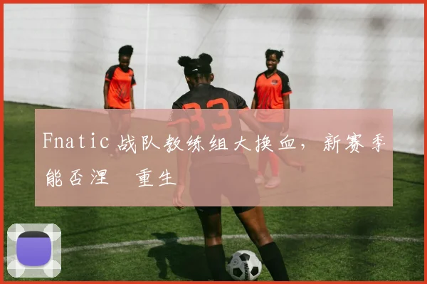 Fnatic 战队教练组大换血，新赛季能否涅槃重生